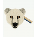 Kasbah Polar Bear Head Rug