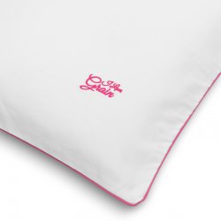 Pillow cover with I Love...