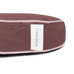 Pet bed with buckwheat hulls - Mindfulness Panama - round 50 cm - different colour - for special order