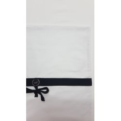 Pokrowiec biały na poduszkę Jaśkę 40x40 cm bawełniany - OUTLET (39)