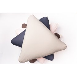 end of collection - MEDITATION CUSHION 65x65x6 CM WITH BUCKWHEAT HULL - OUTLET