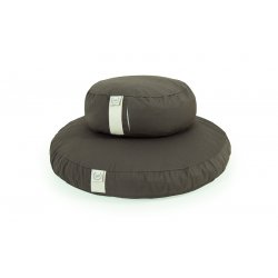 end of collection - Meditation cushion 33x12 cm with buckwheat hull - OUTLET